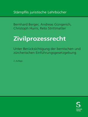 cover image of Zivilprozessrecht